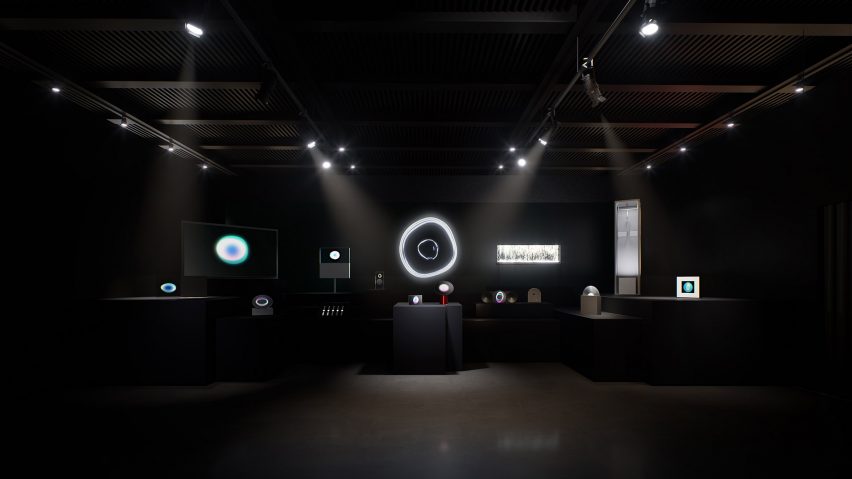Samsung Design is an Act of Love installation at Milan design week