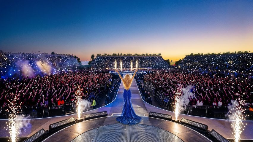 Render of Shakira Stadium by BIG