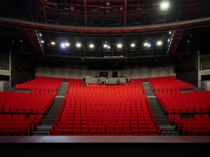New auditorium within the Théâtre Nanterre-Amandiers