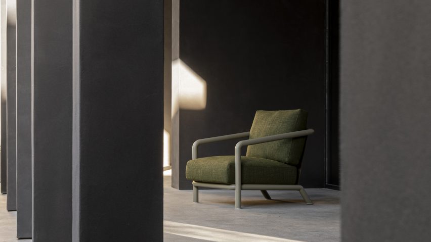 Soleva outdoor furniture by Vincent Van Duysen for Molteni&C