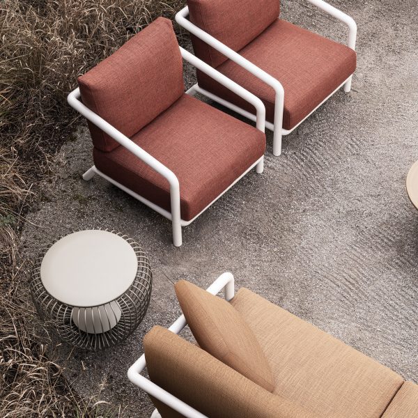 Soleva outdoor furniture by Vincent Van Duysen for Molteni&C