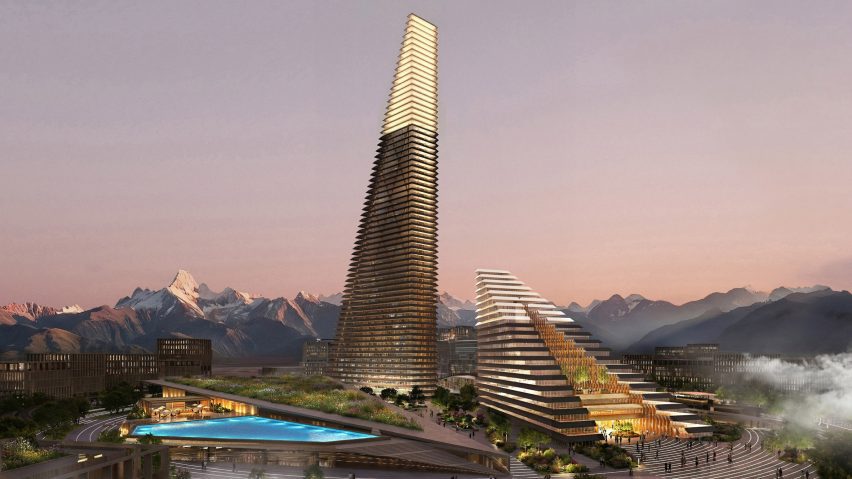 Alatau Iconic Complex and Gateway District by SOM