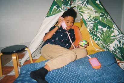 Tin Can phone for children designed by Chet Kittleson, Max Blumen, and Graeme Davies