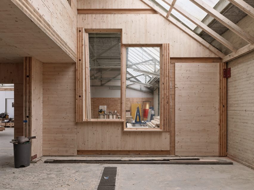 Tipping Point East circular construction hub by Yes Make, Resolve Collective and Material Cultures