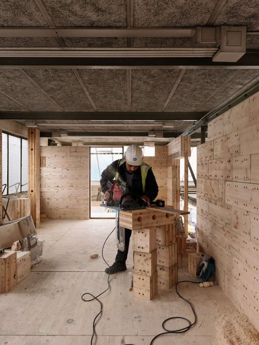 Tipping Point East circular construction hub by Yes Make, Resolve Collective and Material Cultures