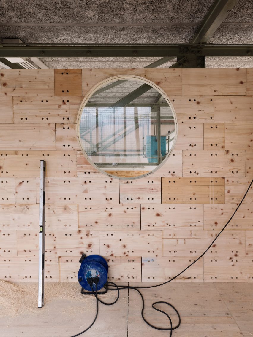 Tipping Point East circular construction hub by Yes Make, Resolve Collective and Material Cultures