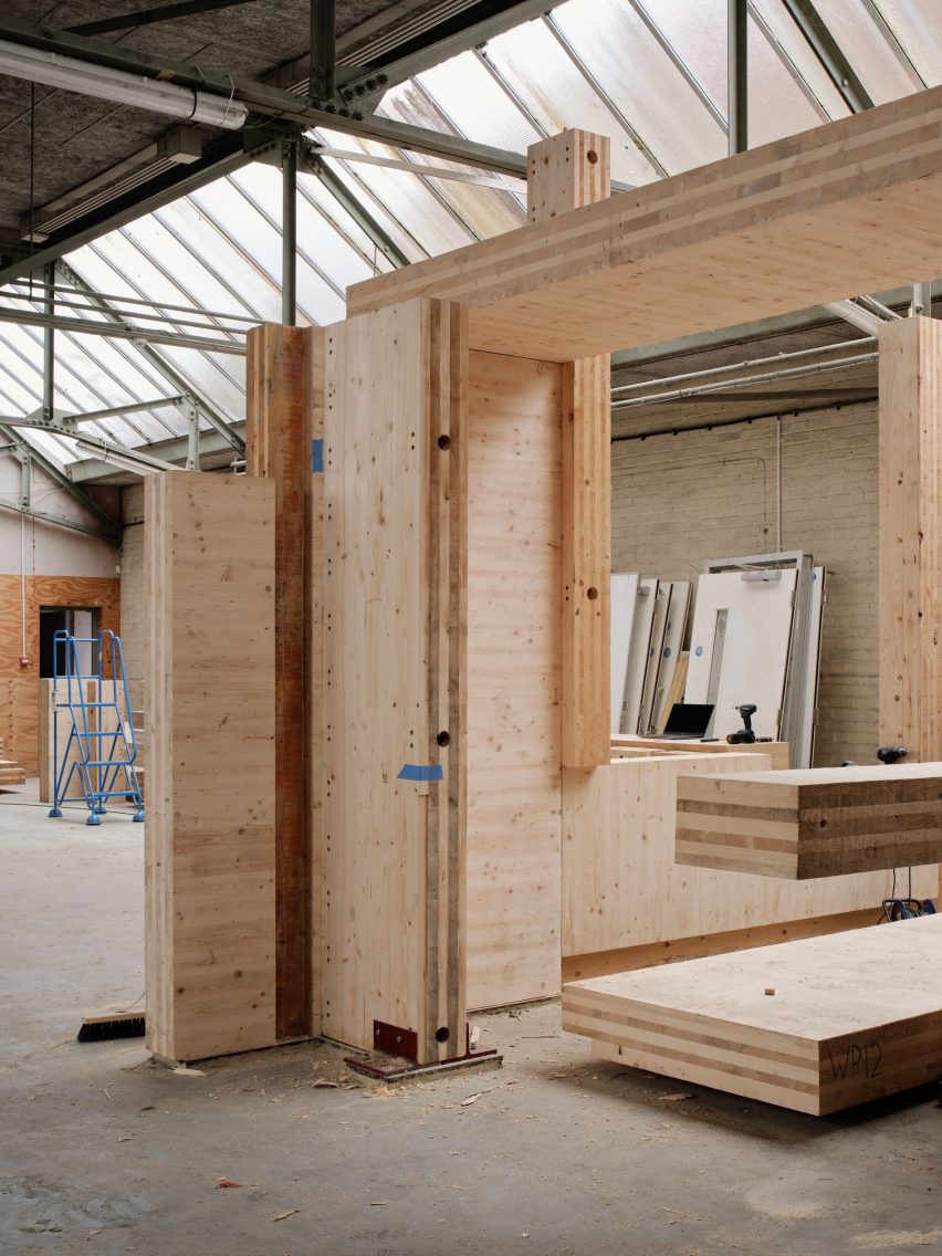 Tipping Point East circular construction hub by Yes Make, Resolve Collective and Material Cultures
