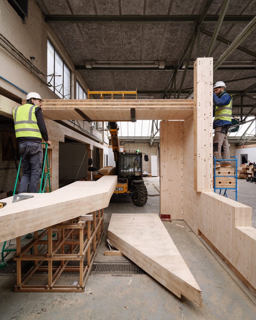 Tipping Point East circular construction hub by Yes Make, Resolve Collective and Material Cultures