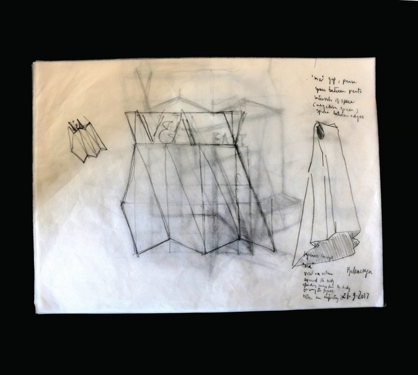 V&A East museum facade drawings