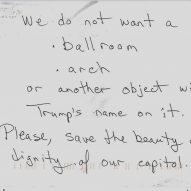 White House letter