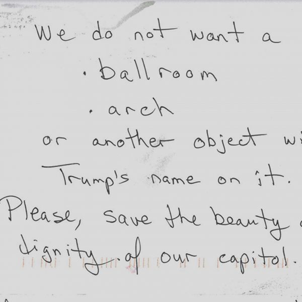 White House letter