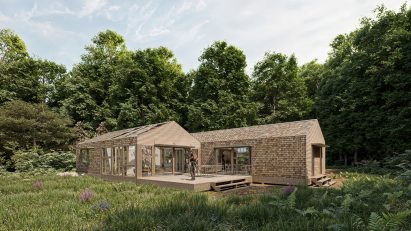 Low-impact housing project in Denmark