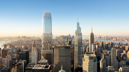 SOM 175 Park Avenue skyscraper renderings