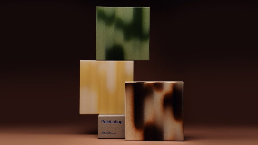 Close-up photo of custom tiles by Palet