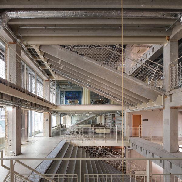 Inside of building