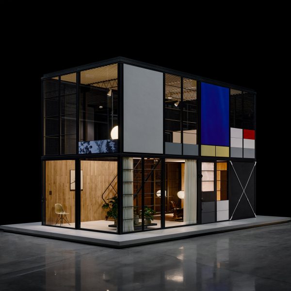 Architectural installation of Eames House