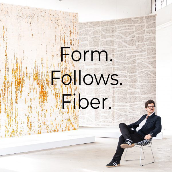 Poster for carpet collection exhibition