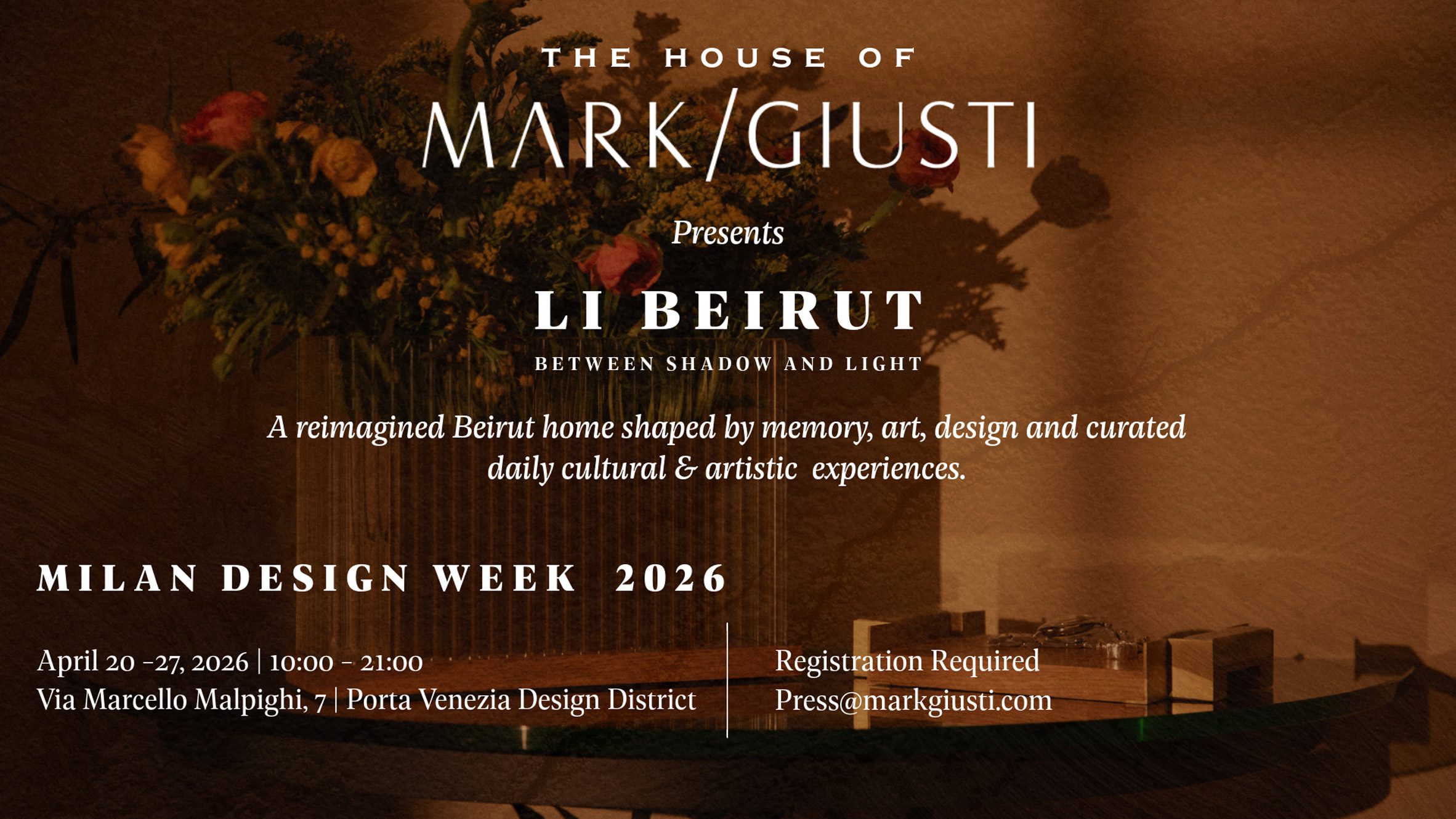 Graphic for Li Beirut: Between Shadow and Light