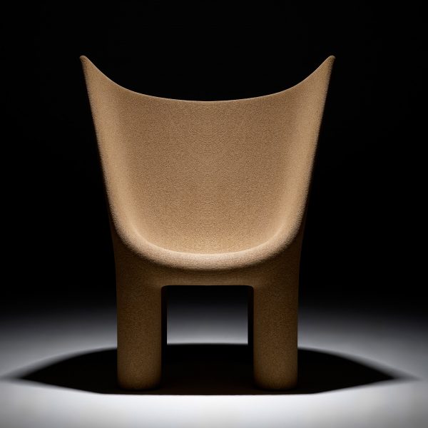 Photo of chair made out of recycled wood
