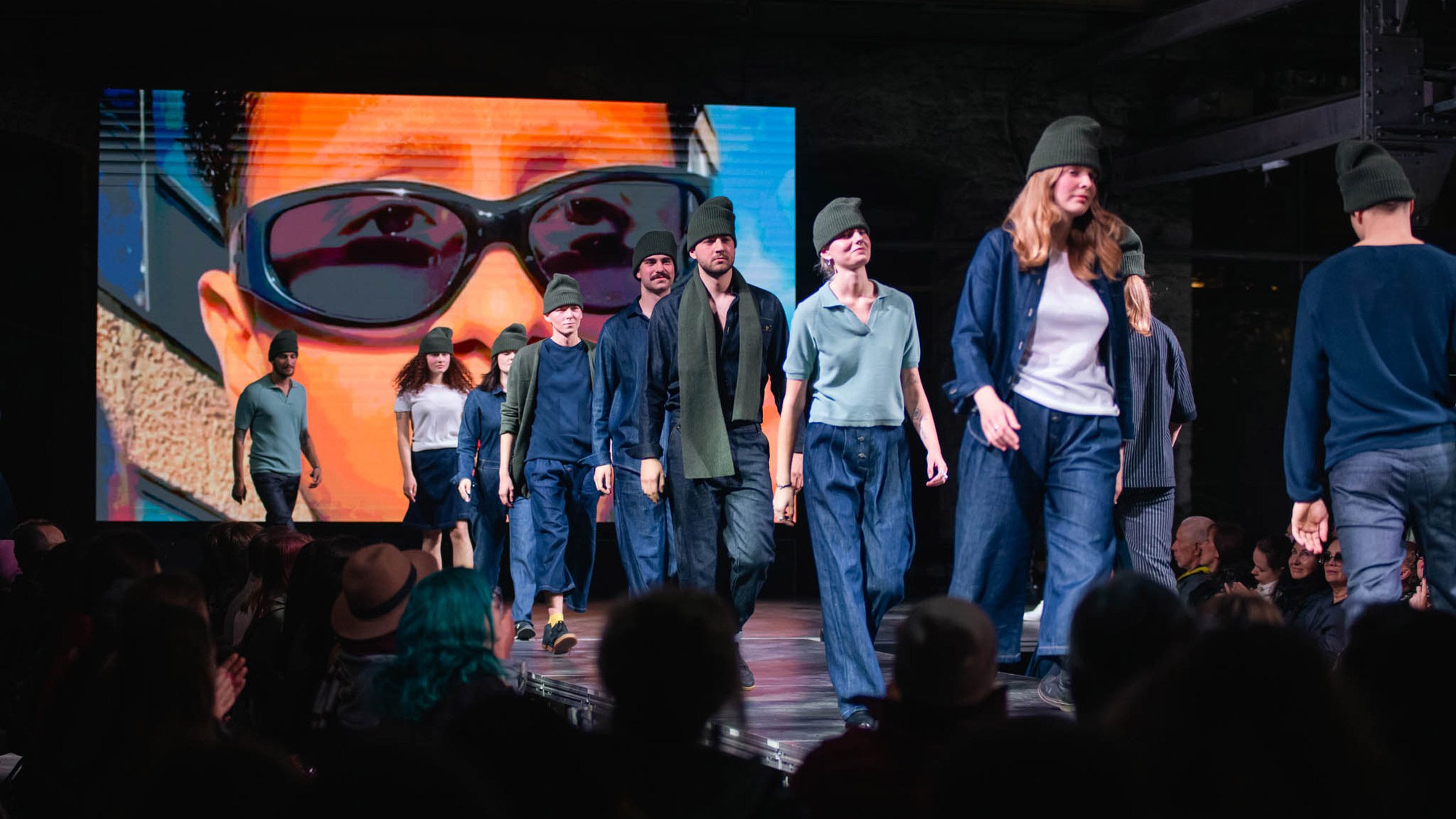 Photo of a fashion show
