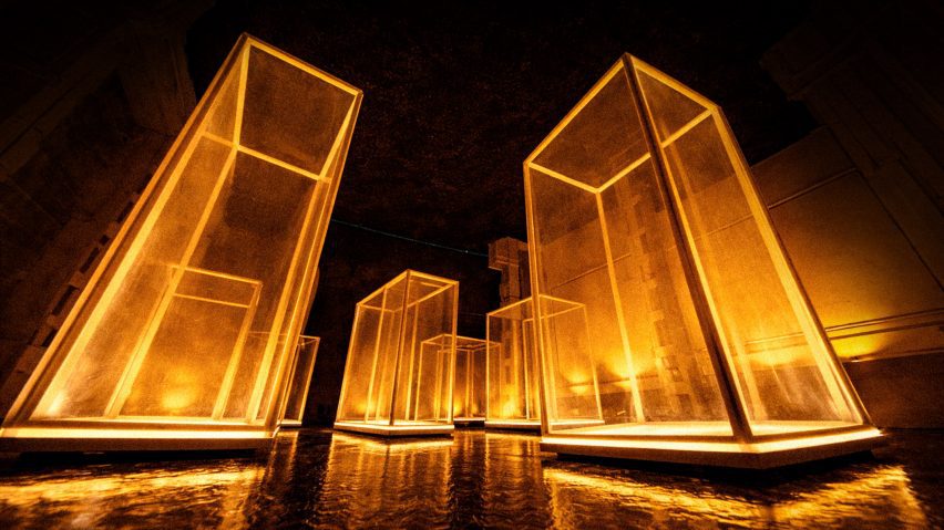 Translucent elements of installation