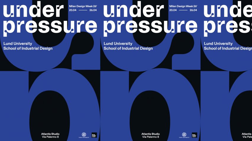 Poster of student exhibition for Milan design week 2026