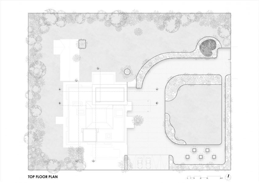 First floor plan of A House Born of Four Soils