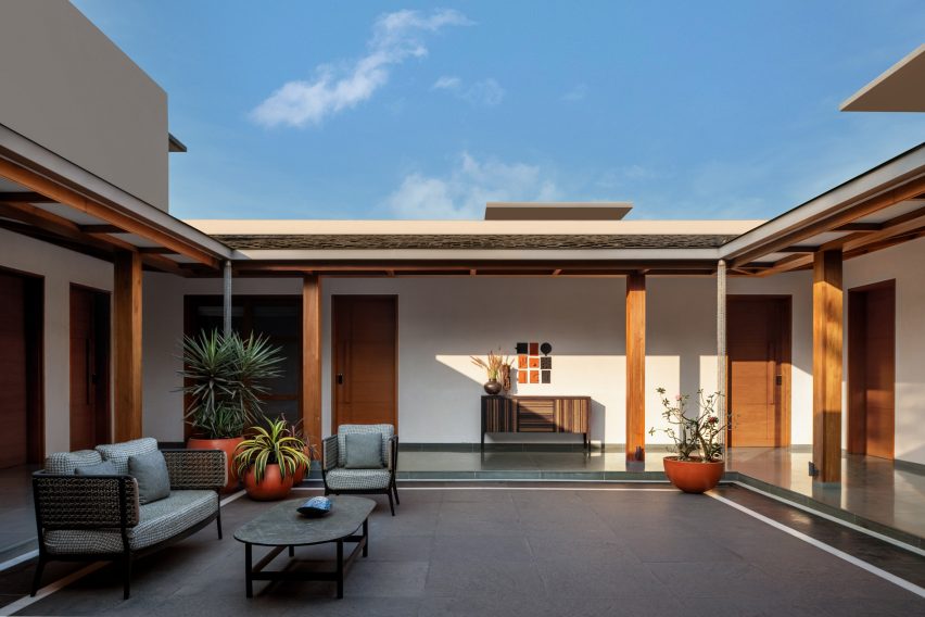 A House Born of Four Soils by Hiren Patel Architects + Design