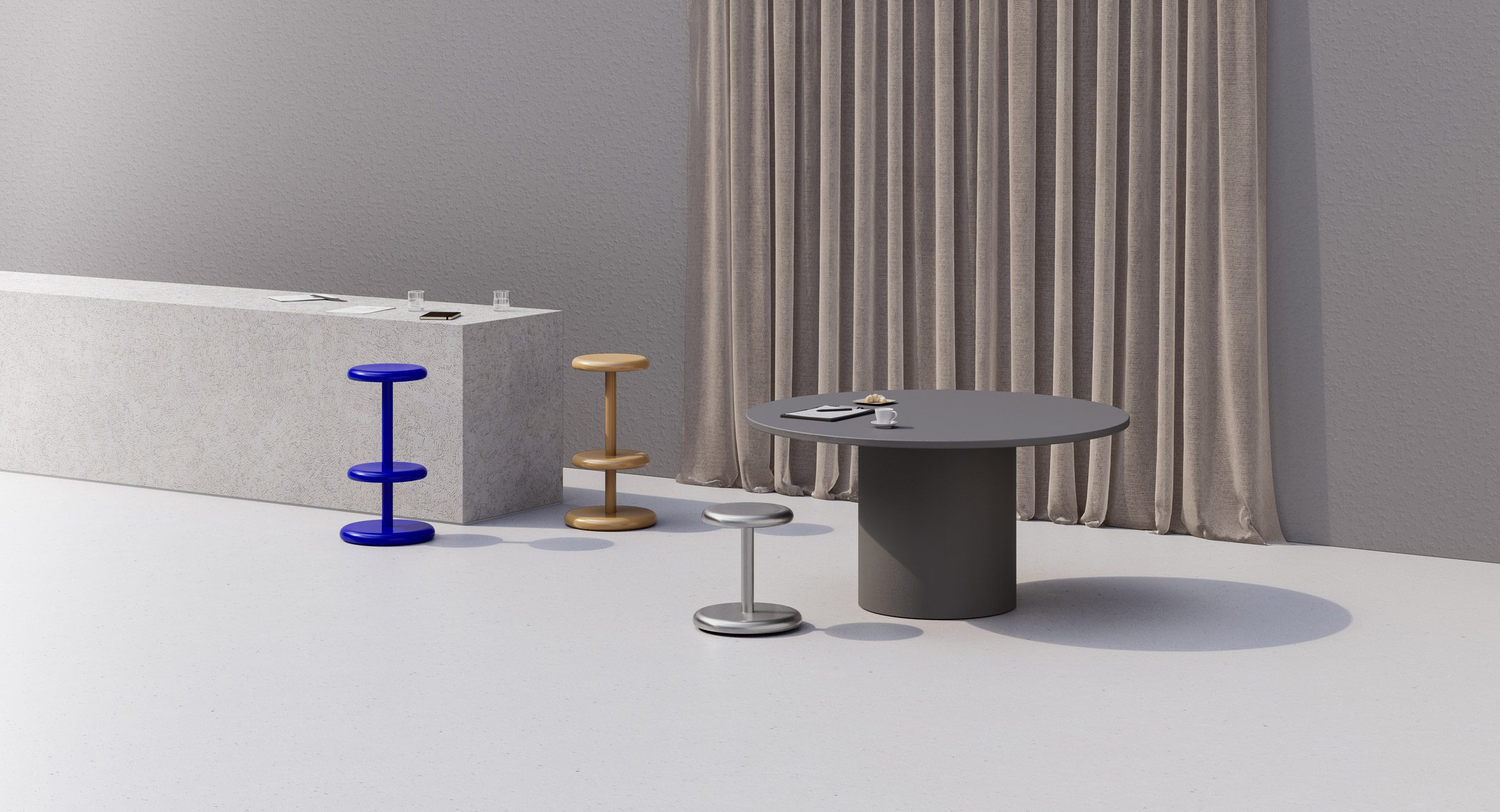 Allround stool by NII