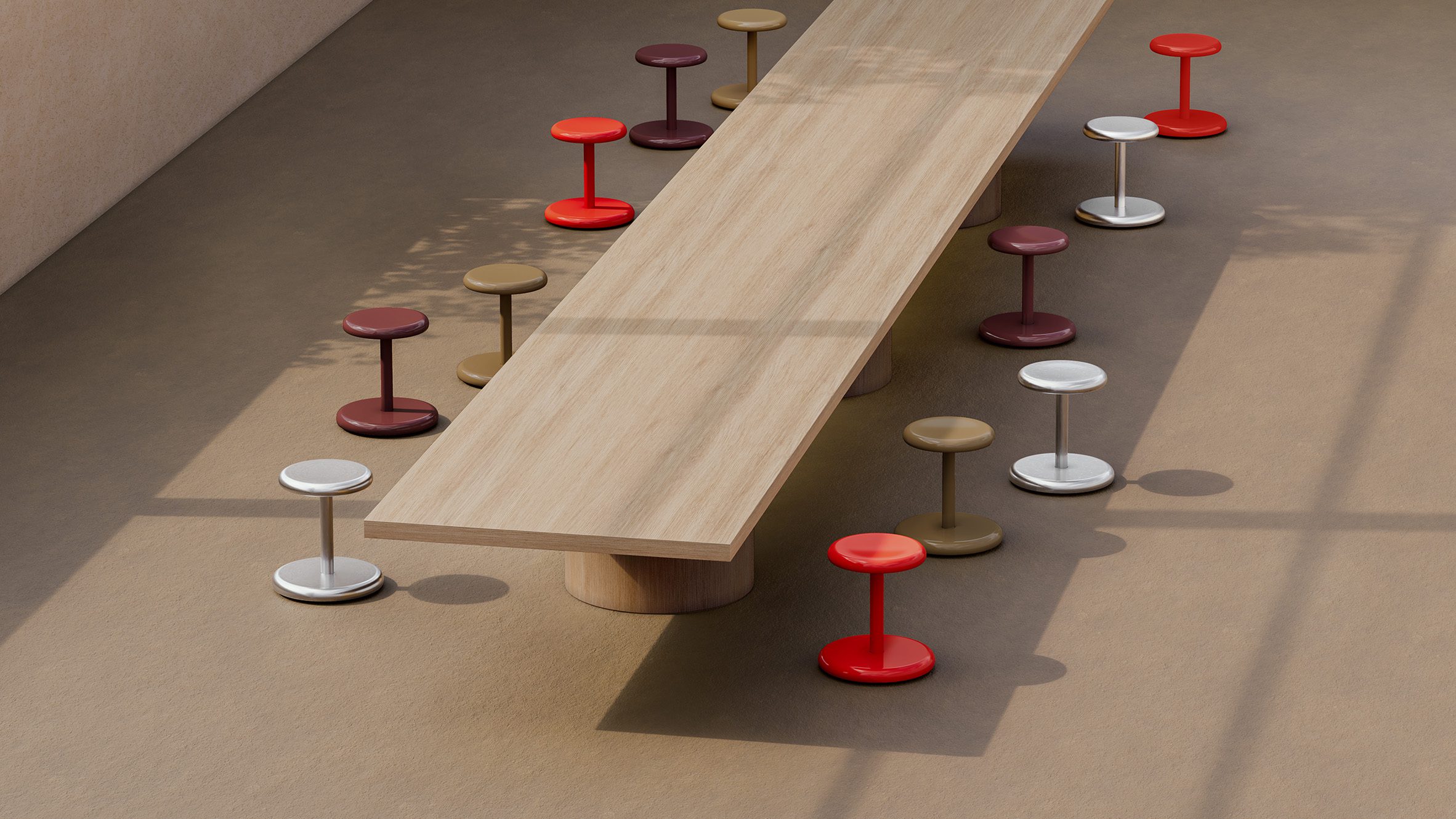 Allround stool by NII