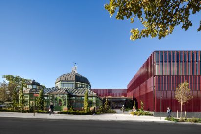 Restored greenhouse in Brooklyn