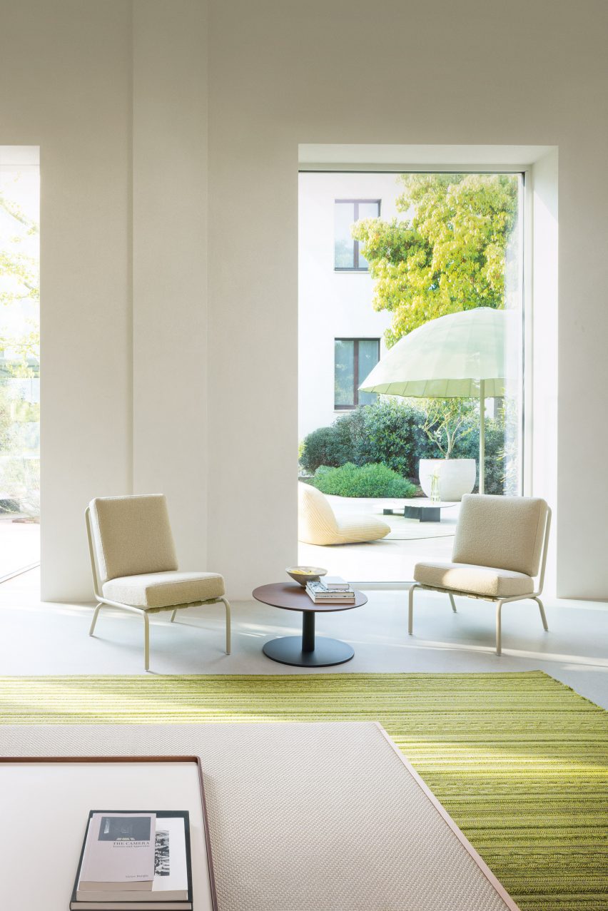 Azul lounge chair by Lina Bo Bardi via Paola Lenti