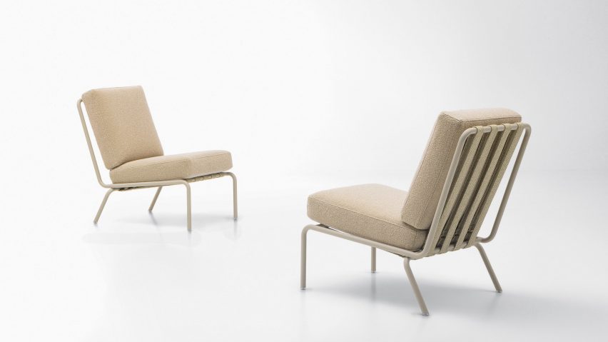 Azul lounge chair by Lina Bo Bardi via Paola Lenti