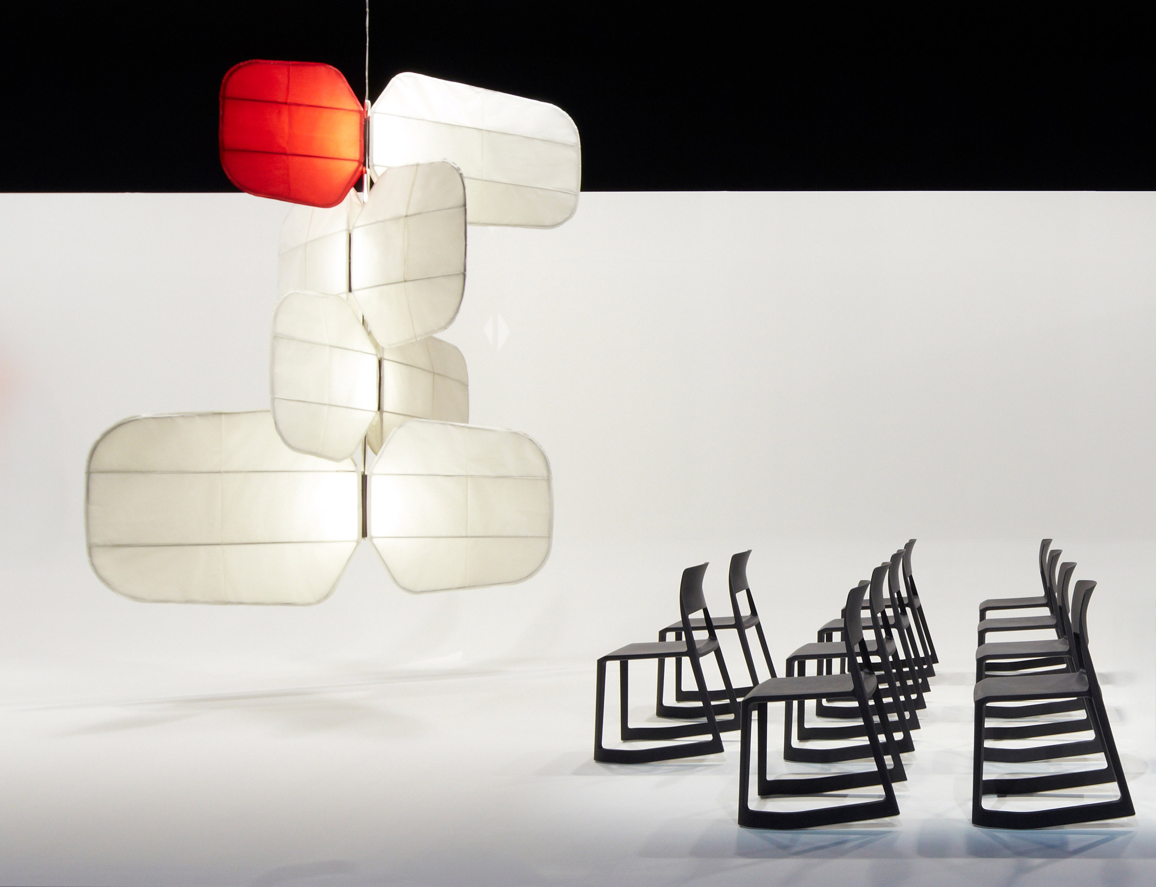 Tip Ton Chair at Alphabet exhibition by Barber Osgerby
