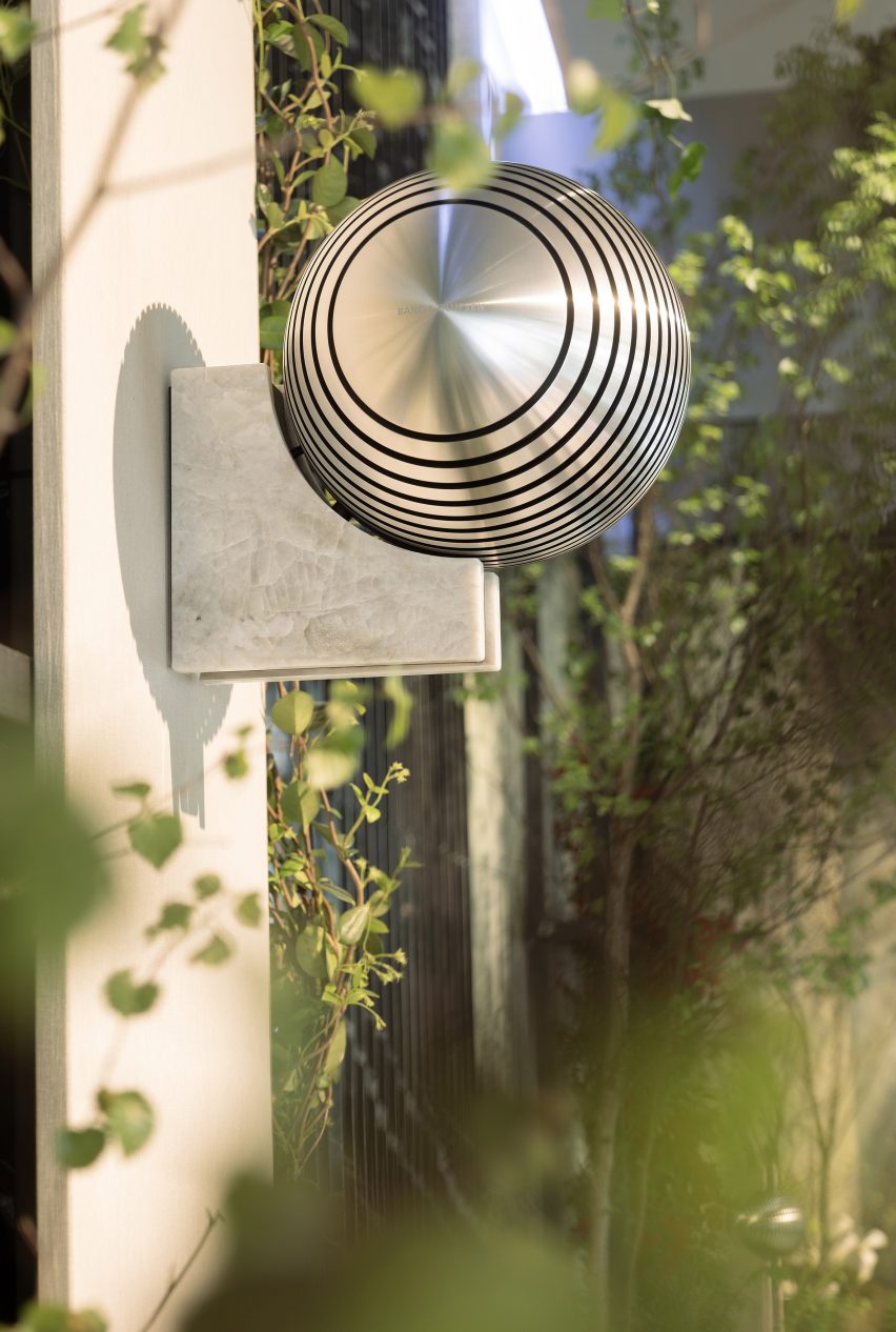 Beosound Haven speaker by Bang & Olufsen and Antolini