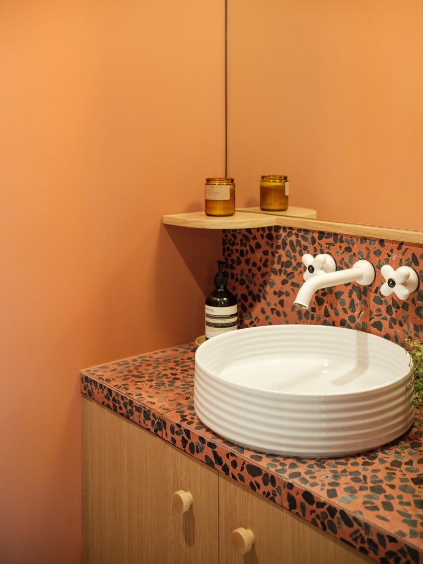 Sink detail in Los Angeles ADU