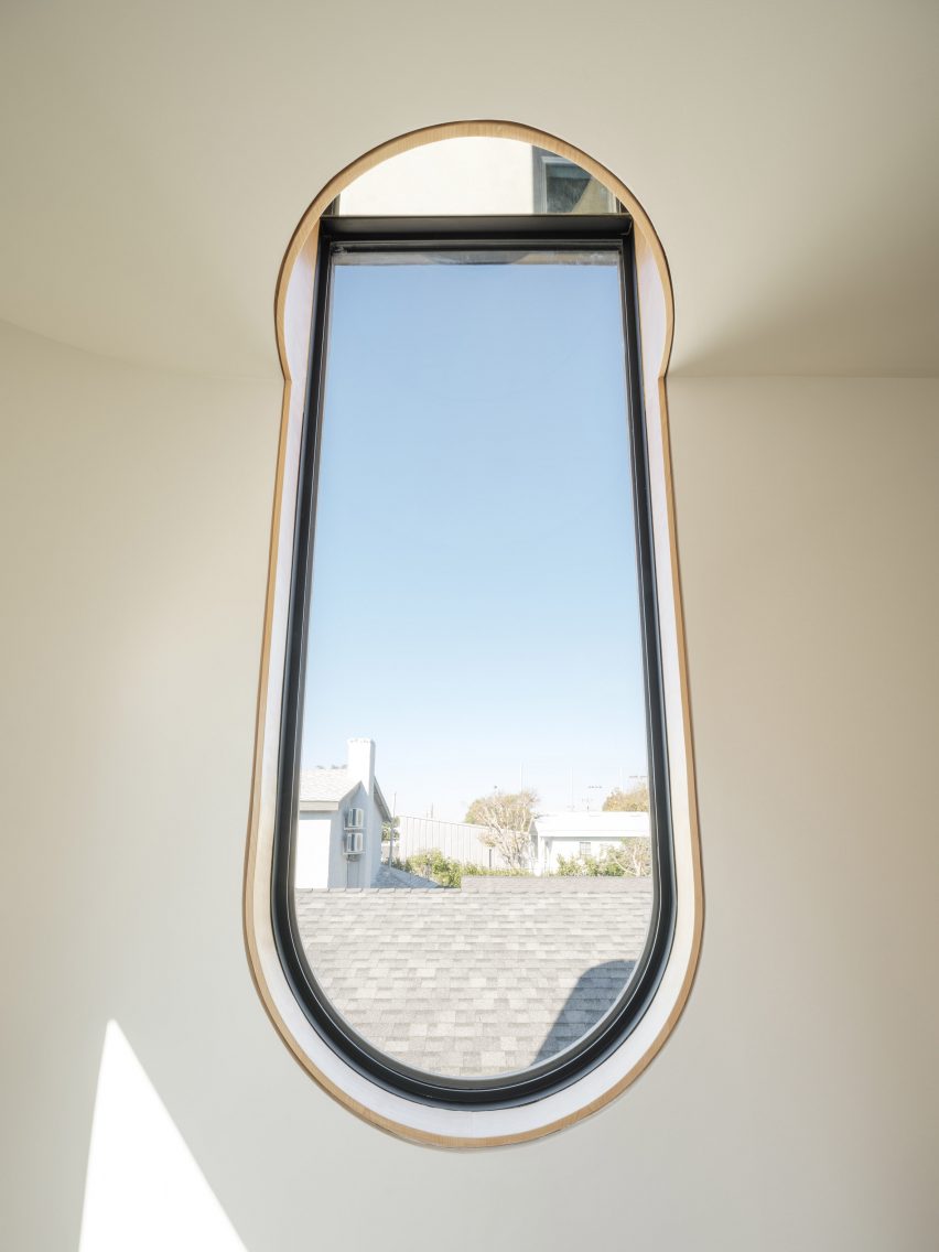 Oblong window in ADU