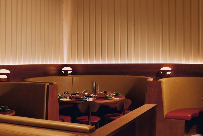 Cafe Kowloon restaurant Daytrip booth seating