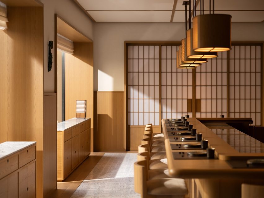 Capella Kyoto hotel by Kengo Kuma and Associates, with interiors by Brewin Design Office