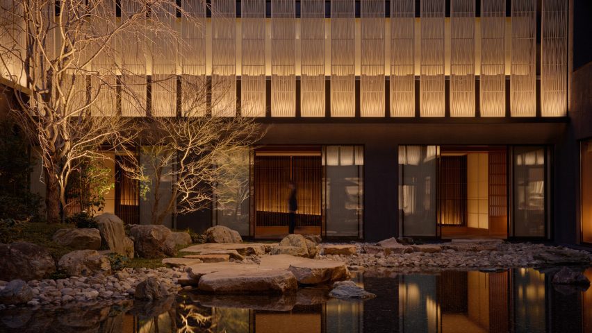 Capella Kyoto hotel by Kengo Kuma and Associates, with interiors by Brewin Design Office