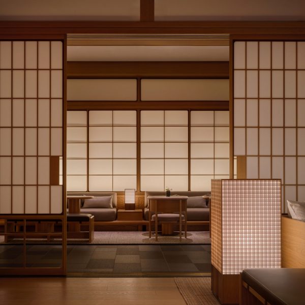 Capella Kyoto hotel by Kengo Kuma and Associates, with interiors by Brewin Design Office