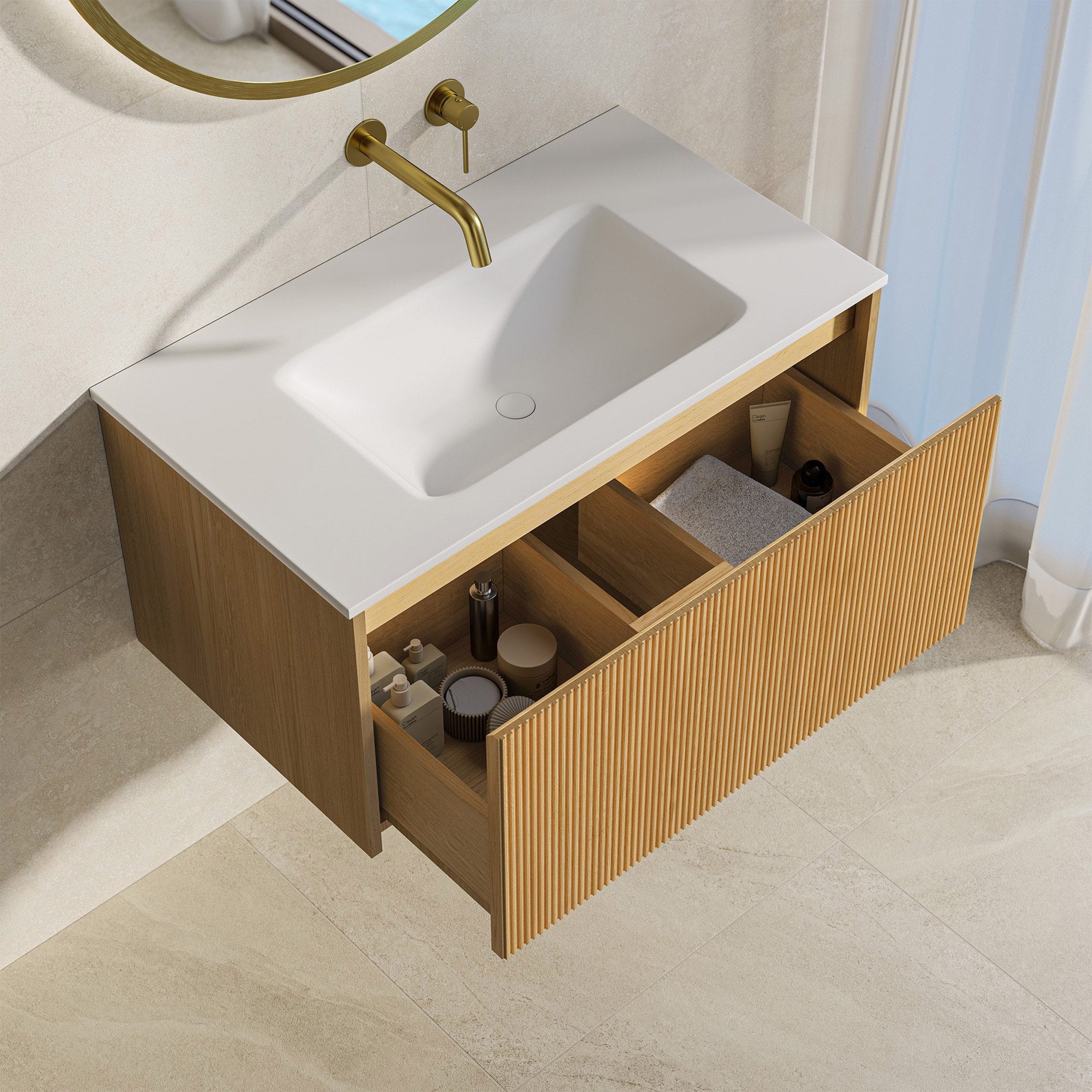 Capri vanity unit by Nôsa