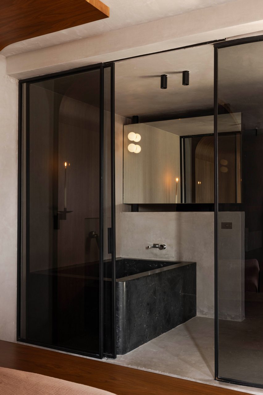 Brutalist penthouse by Barde vanVoltt