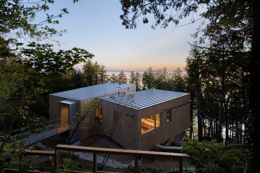 Cedar's Kin house in Canada by Omar Gandhi Architects