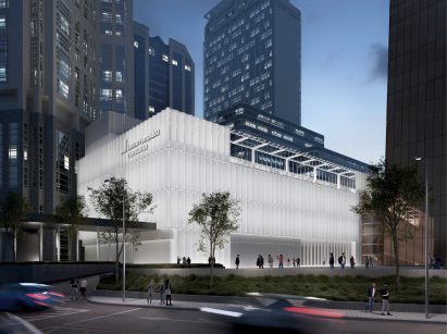 Render of the Centre Pompidou Hanwha