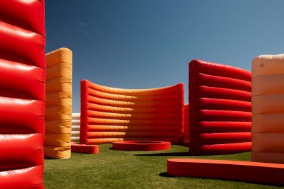 Maze installation coachella