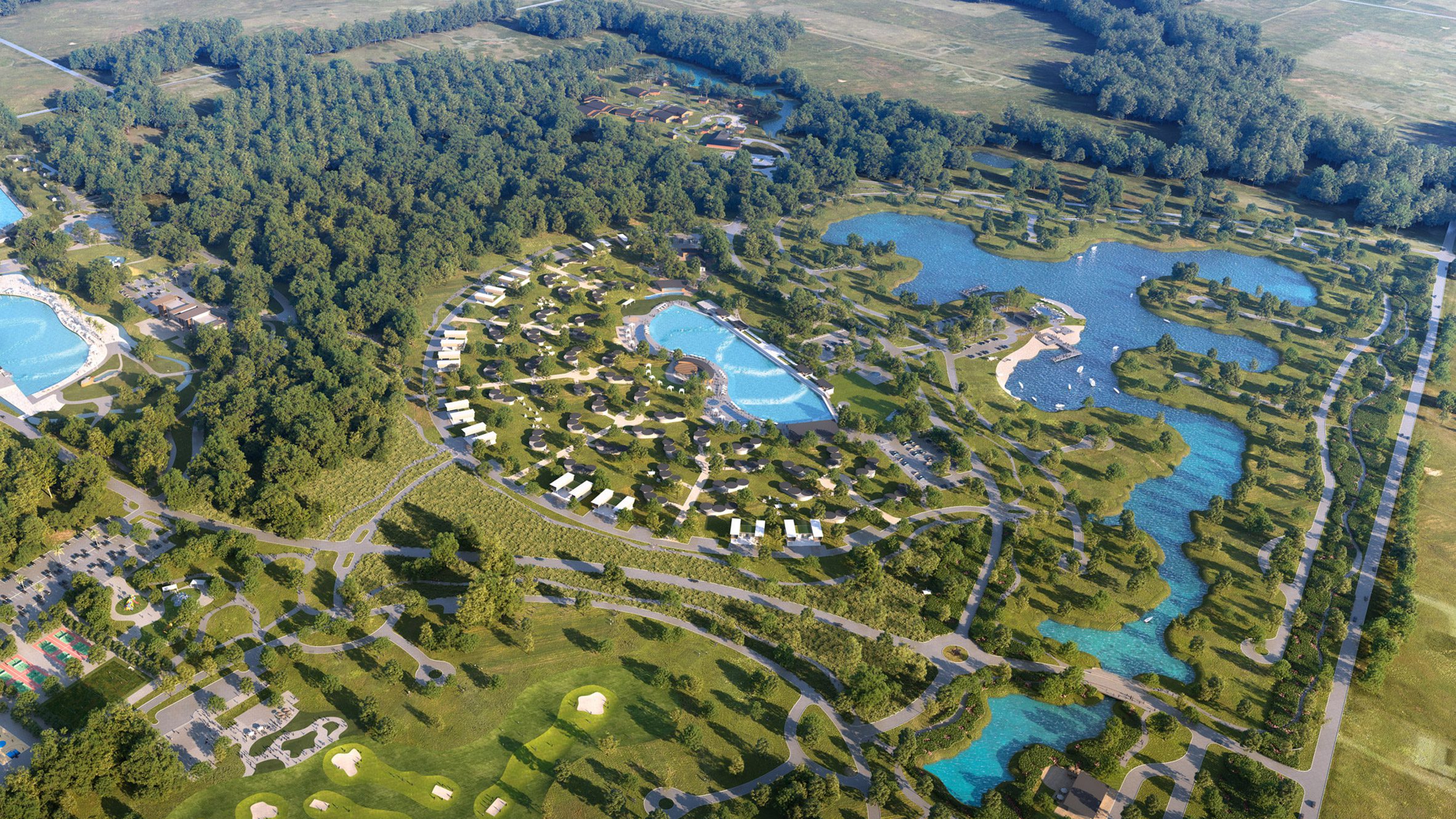 ICON to 3D-print housing for artificial surf community in Texas