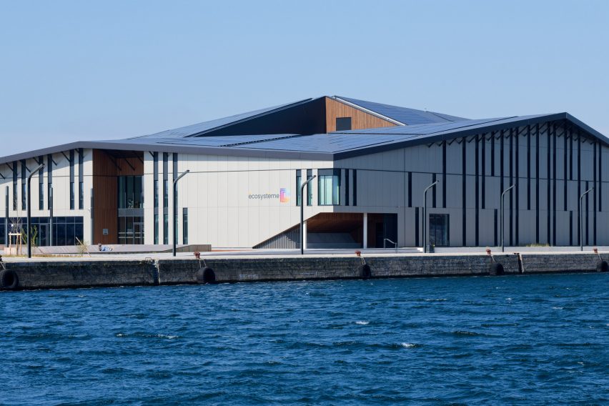 Écosystème D energy hub by Snøhetta and Santer Vanhoof