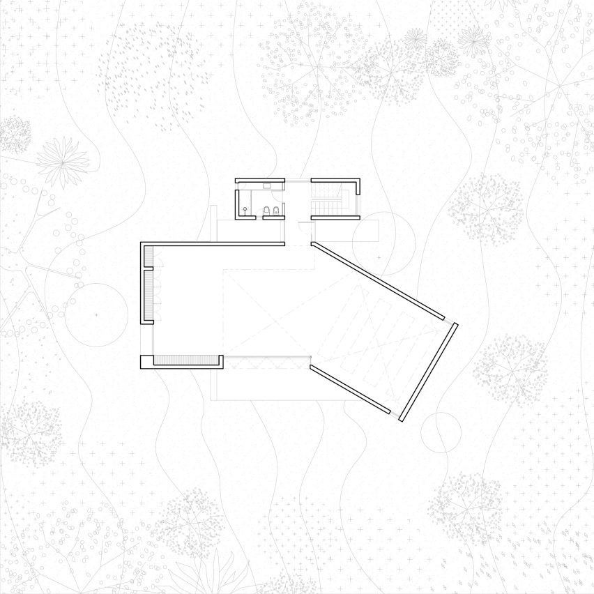 Plan of Atelier Cambre by Esteras Perrote