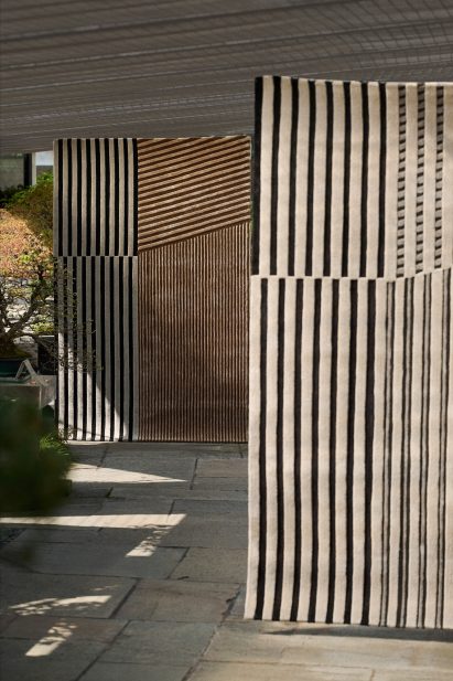Faces rug collection by Kengo Kuma for Jaipur Rugs